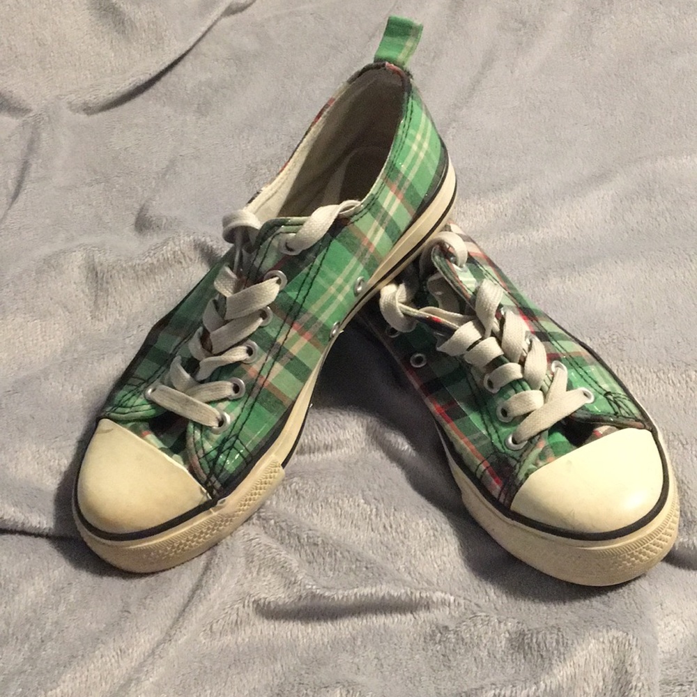 Plaid Sneakers